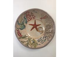 Nador Sea Life Saladier 100% mélamine à 28 cm