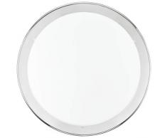 Eglo 82944 Plafonnier, Métal, E27, Blanc