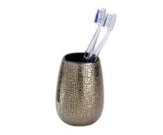 Wenko 21642100 Marrakesh Gobelet Salle de Bain/WC 8,0 x 8,0 x 11,5 cm