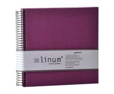 Goldbuch Album Photo Ã Spirale 20Â x 20Â cm, 40Â Pages avec Pergamin, Linum, mÃ»re, 20 x 20 cm