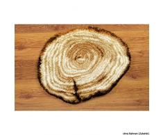 Kit tapis modelÃ© au point nouÃ© Tronc darbre