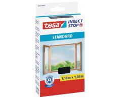 tesa Standard / 55671-00021-02 Moustiquaire pour fenêtre Anthracite (Import Allemagne)