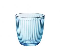 Bormioli Rocco Bleu Pack de 6 Gobelets 29cl Line Acqua, Verre