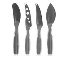 BOSKA 330100 Monaco Set de 4 Couteaux Fromage