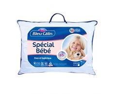 Bleu CÃ¢lin - OTLO - Oreiller SpÃ©cial BÃ©bÃ© Lavable Ã 95Â° - Blanc - 40x60 cm