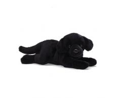 Enesco 4028851 Peluche Labrador Noir Couche Polyester 8 cm