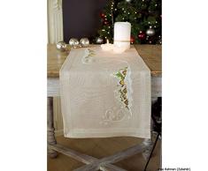 Kit Chemin de Table Village Hivernal dans la Neige