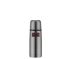 THERMOS Bouteille Isotherme en Acier Inoxydable Mat de Light and Compact, Acier Inoxydable, Gris, 0,35 l