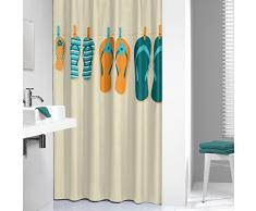 Sealskin Slippers 235261345 Rideau de Douche - 180 x 200 cm