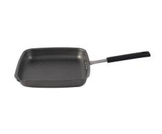 Salter Wok Professionnel en Acier Carbone Gris, Gris, 26 cm Griddle Pan