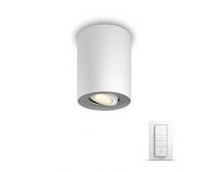 Philips Hue White Ambiance PILLAR Spot 1x5.5W - Blanc (tÃ©lÃ©commande incluse)
