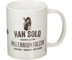 Star Wars MG23498 ((Han Solo) Mug, CÃ©ramique, Multicolore, 11oz/315ml