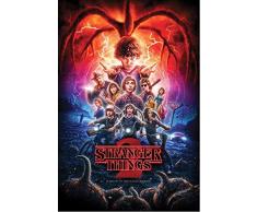 Pyramid International Stranger Things Saison 2, Papier Glacé, Poster Seul, 91, 5x61cm