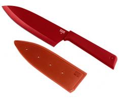 Kuhn Rikon 26671 Colori+ Couteau Santoku Rouge 27 cm