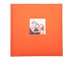 ErikÂ® - Album Photo Traditionnel Orange - 40 pages - 24x24cm