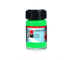 Marabu Pot 15Â ml, Porcelaine, peinture, menthe, 2.8 x 2.8 x 4.2 cm