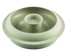 silikomart 28.337.13.0065 Moule Abbraccio 22 cm, Silicone, Gris, 22 x 22 x 6,5 cm