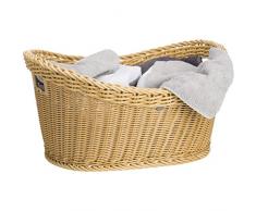 Saleen 2038804 Panier Ã Linge Beige Clair 58 x 46 x 28 cm