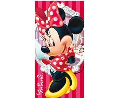 St.Ioannidis&Son Serviette de Plage Minnie 4, 100% Polyester Microfibre, Couleur Unie, 70 x 140 cm