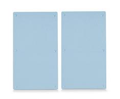 Zeller 26205 Planches à découper en verre pour plaque vitrocéramique Lot de 2 52 x 30 cm