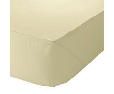 Catherine Lansfield Drap Housse Percale 160 x 200 cm Beige