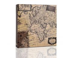 ARPAN Album Photo avec Pochette pour Photo 200 x 4 x 15 cm, Carte Ancienne, 22 x 21.5 x 4.5 cm Approx