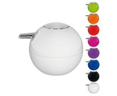 Spirella 10.17235 Distributeur de Savon Liquide en Forme de Boule Blanc Brillant