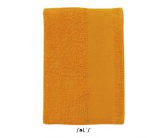 SOLâS Island 70 - Serviette de toilette - 70 cm - Ã©ponge - accessoire de bain - Orange
