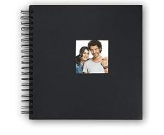 Zep SW2520N Swiss Album Photo Traditionnel Spiral avec 40 Pages Noir 25 x 25 cm