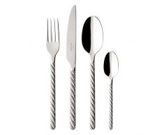 Villeroy & Boch Montauk Couverts de table pour 6 personnes, 24 piÃ¨ces, Acier inoxydable