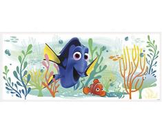 Thedecofactory RMK3220GM Stickers Disney Dory ET Nemo Graphic GÃANT ROOMMATES REPOSITIONNABLES (99X32CM), Vinyle, Multicolore, 104 x 46 x 0,1 cm