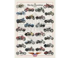 Empire 536655 Poster représentant des Harley-Davidson (en langue anglaise), 68 x 98 cm