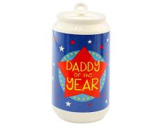 Leonardo Collection Daddy bière Peut Tirelire, en Plastique, Multicolore