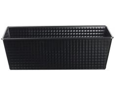 IBILI 820325 Moule à Cake Moka, Plastique, Noir, 25 cm