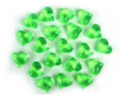 Deko-Streuschmuck Partydeco, Pierres décoratives 2,1 cm pour la Table, Vert Clair