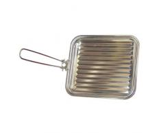 Metaltex - 25.65.24- Diffuseur Grille Pain Tôle Etamée - 24 x 21 cm