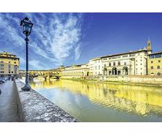 Papier Peint poster panoramique FLORENCE 4 x 2,70 m | DÃ©co et photo murale XXL QualitÃ© HD Scenolia