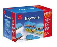Bormioli 388840-SK5 Frigoverre Boîte de Conservation Verre Transparent Set de 5