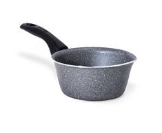Bialetti Y0C5CC0160 Trudi R Casserole Conique avec Bec Verseur Aluminium Gris 48 x 29,5 x 19,5 cm