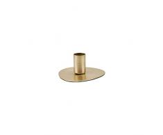 House Doctor Bougeoir Rond Finition Laiton 5,5 x 5,5 cm