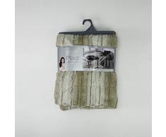 douceur dintérieur plaid 180x220cm imitation fourrure noli naturel