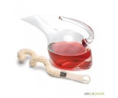 Pulltex 107-614-00 Delos Ã dÃ©canter Aspirateur, Cristal, 21Â x 26Â cm, Transparent, 21 x 21 x 26 cm