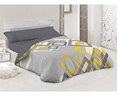 Tissu Reina de qualité et Design pour Votre Maison, Gris, lit de 135 cm