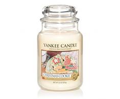 Yankee Candle bougie jarre parfumée, grande taille, Cookie de Noël, jusquà 150 heures de combustion