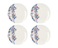 V&A C000496 Assiettes Ã dÃ®ner ImprimÃ© Blanc