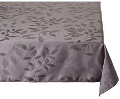 Linder 0542 /92/10013/814 Nappe Jacquard Rectangulaire Cancun Gris Béton 160 x 290 cm