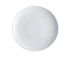 Alessi Sg53/21 Mami Plat de Service Rond en Porcelaine Blanche