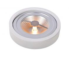 Lucide 49044/10/31 Ampoule led, Aluminium, G53 (AR111), 10 W, Chrome DÃ©poli