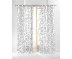Martina Home Munich Rideau avec Oeillets, Tissu, 29Â x 2Â x 38Â cm 29x2x38 cm Gris