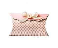 Sizzix 660844 Thinlits Plus Die Boîte Oreiller Set de 5